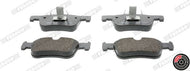 Ferodo Premier Eco Friction FDB4489 Brake Pad Set for BMW 1/2/3/4 Series (Bosch Calipers) F20 F21 F22 F30 F31 F34 F32 F33 F36 G20 G21 - No Wear Indicator, With Piston Clip