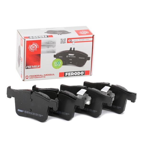 Ferodo Premier Eco Friction Fdb4394 Brake Pad Set Prepared For Wear Indicator, With Piston Clip, Without Accessories