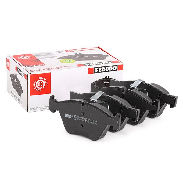 Ferodo Premier Eco-Friction FDB1773 Brake Pad Set for BMW (ATE Callipers) – Wear Indicator Ready, with Piston Clip – Fits 3 Series E90/E91/E92/E93, 5 Series E60/E61, Z4 E89, X1 E84 – Without Accessories