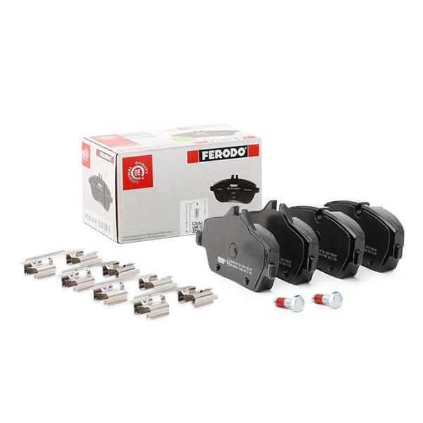 Ferodo Premier Eco Friction Fdb1747 Brake Pad Set For Bmw 1 Series Prepared For Wear Indicator, With Brake Caliper Screws, With Accessories