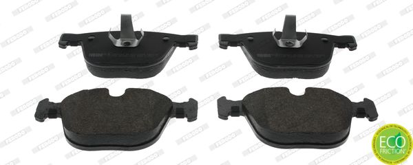 Ferodo Premier Eco Friction Fdb1672 Brake Pad Set Prepared For Wear Indicator, With Piston Clip, Without Accessories
