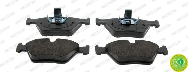Ferodo Premier Eco Friction Fdb1075 Brake Pad Set Prepared For Wear Indicator, With Piston Clip, Without Accessories