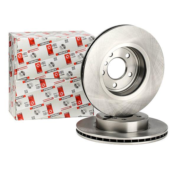 FERODO PREMIER DDF1271 Brake Disc for BMW X3 (E83) Vented, with bolts/screws