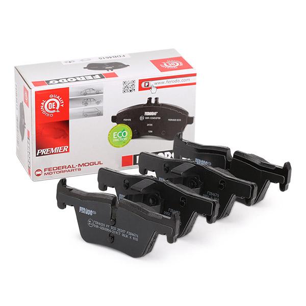 Ferodo FDB4670 Brake Pad Set | Premier Eco Friction | BMW 1 2 3 4 Series F20 F21 F22 F23 F30 F31 F34 F32 F33 F36 | Bosch Calipers | Wear Sensor Ready | Piston Clip Included