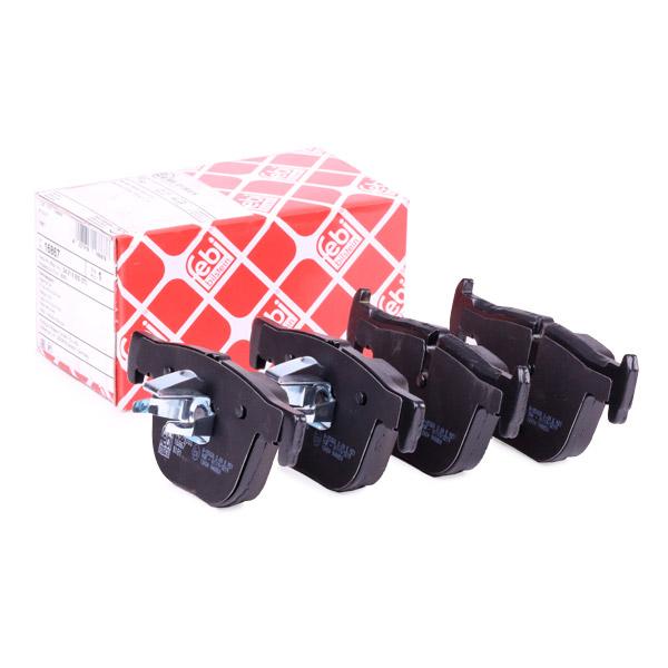 Febi Bilstein 16867 Rear Brake Pad Set for BMW 3 Series F30 F31 F34 & 4 Series F32 F33 F36 incl. xDrive - Rear Axle - Wear Sensor Ready (Prepared for Wear Indicator) - OE Quality Replacement