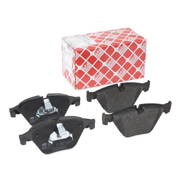 Febi Bilstein 16865 Brake Pad Set Front Axle, Prepared For Wear Indicator
