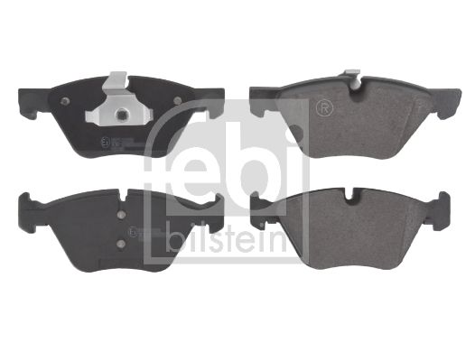 Febi Bilstein 16825 Brake Pad Set For Bmw 5 Series Front Axle, Excl. Wear Warning Contact, Prepared For Wear Indicator