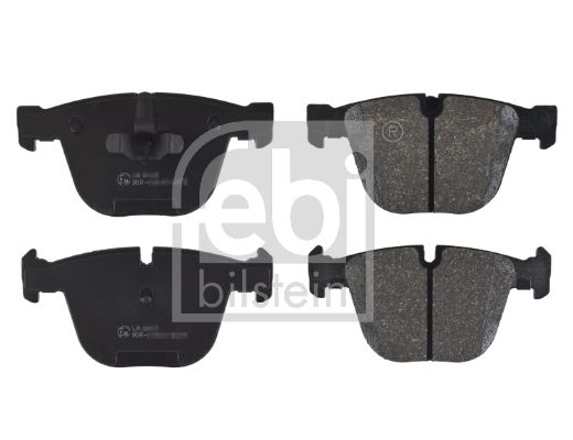 Febi Bilstein 16804 Brake Pad Set Rear Axle, Excl. Wear Warning Contact, Prepared For Wear Indicator