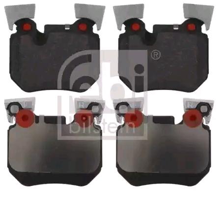 Febi Bilstein 16767 Brake Pad Set Rear Axle, Prepared For Wear Indicator