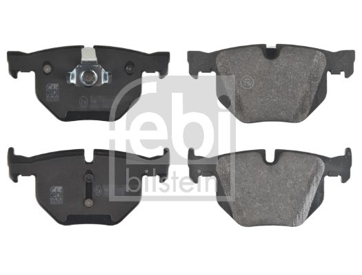 Febi Bilstein 16633 Brake Pad Set Rear Axle, Excl. Wear Warning Contact
