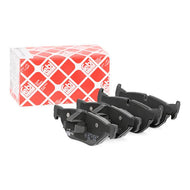 Febi Bilstein 16533 Rear Brake Pad Set for BMW 1 Series E81/E82/E87/E88, 3 Series E90/E91/E92/E93, X1 E84 - Rear Axle, Wear Indicator Sensor Compatible