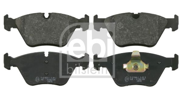 Febi Bilstein 16442 Brake Pad Set Front Axle, Prepared For Wear Indicator