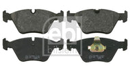 Febi Bilstein 16442 Front Axle Brake Pad Set - Wear Sensor Ready - Fits BMW 3 Series E46/M3, 5 Series E34, 7 Series E32, X3 E83, Z4 E85/E86, Z3 M, MG ZT/ZT-T - OE Quality