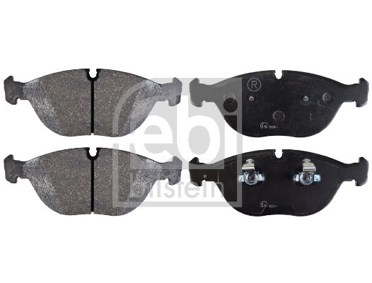 Febi Bilstein 16366 Brake Pad Set Front Axle, Prepared For Wear Indicator