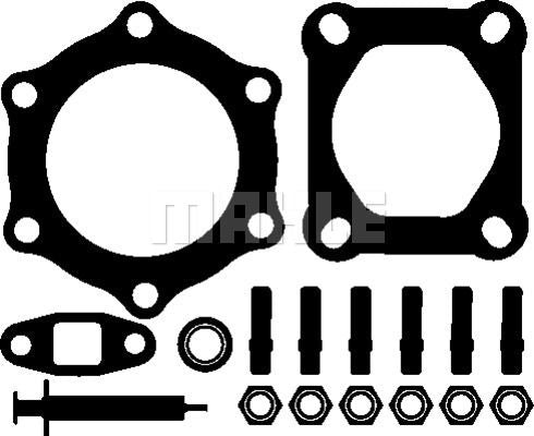 MAHLE ORIGINAL Turbocharger 082 TC 15910 000 - OEM Turbo for BMW 5 Series 525d (E39/E60/E61) 2.5 Diesel & Opel Omega B 2.5 DTI - Genuine MAHLE Replacement (082TC15910000)