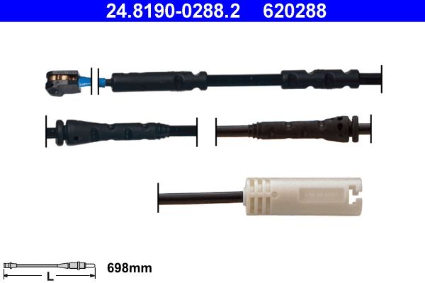 ATE 24.8190-0288.2 Brake pad wear sensor for BMW 1 Convertible (E88)