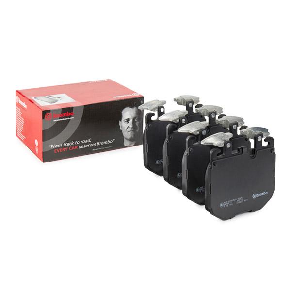 Brembo P 06 106 Brake Pad Set Prepared For Wear Indicator, With Counterweights