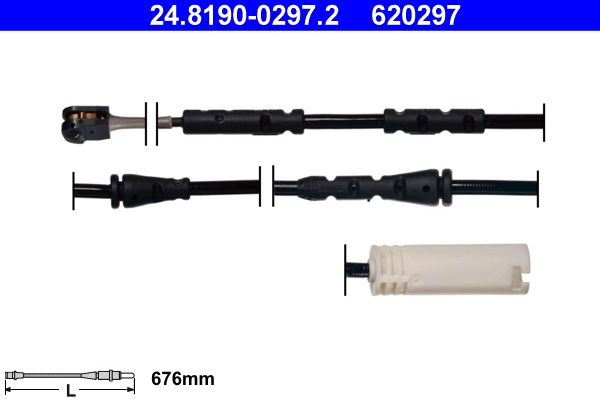 ATE 24.8190-0297.2 Brake pad wear sensor for BMW X1 (E84)