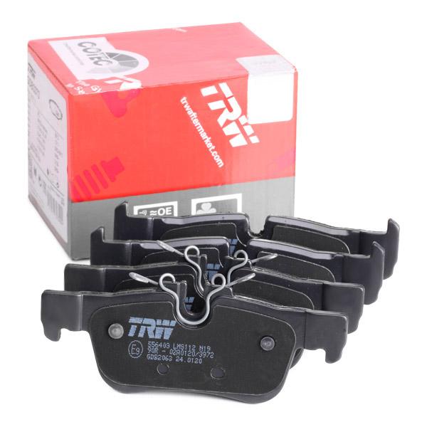 TRW GDB2063 Disc Brake Pad Set - Wear Sensor/Indicator Ready - Fits BMW 1 Series F40, 2 Series F44/F45/F46, X1 F48, X2 F39, i3 I01; MINI Clubman F54, Countryman F60 - OE-Quality Replacement