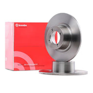 Brembo 08.1432.10 Solid Brake Disc 240mm for BMW 02 Series (2002/1602/1502/1802) 4-Hole 10mm OE Replacement