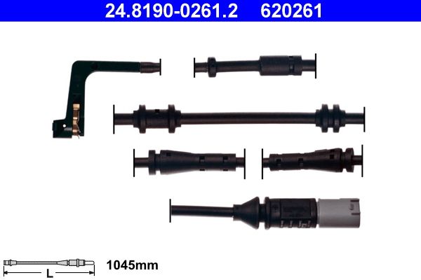 ATE 24.8190-0261.2 Brake pad wear sensor for BMW 7 (F01, F02, F03, F04)