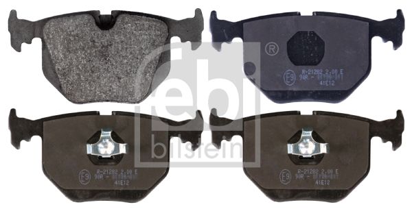 Febi Bilstein 116028 Rear Brake Pads Set for BMW 5 Series M5 E34 (3.6/3.8, 1988–1997) – Rear Axle