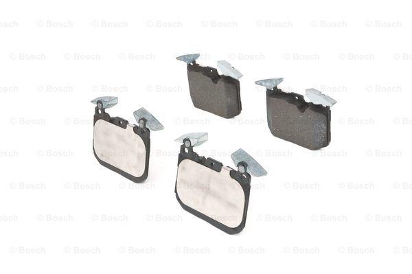 Bosch 0986494701 (0 986 494 701) BP1696 Brake Pad Set, Low-Metallic, Anti-Squeak Plate, Front/Rear Axle - Fits BMW 1 Series F20/F21, 2 Series F22/F23, 3 Series F30/F31/F34, 4 Series F32/F33/F36, M2 F87