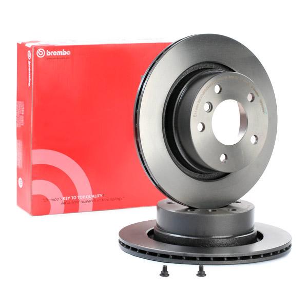 BREMBO COATED DISC LINE 09.9869.81 Brake Disc for BMW Z4 Internally Vented, Coated, High-carbon, with bolts/screws