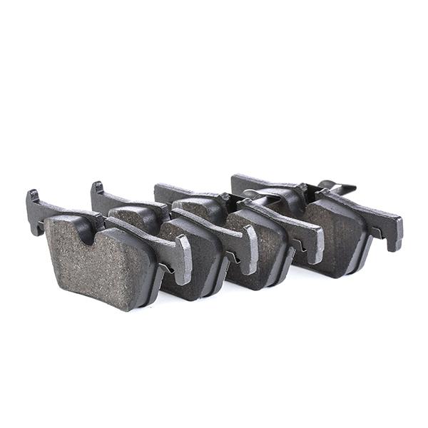 Bosch 0986494554 (0 986 494 554, BP1475) Brake Pad Set for BMW 1 2 3 4 Series F20 F21 F22 F23 F30 F31 F34 F32 F33 F36 - Low-Metallic OE-Quality Pads with Anti-Squeak Plate, Piston Clip & Mounting Manual