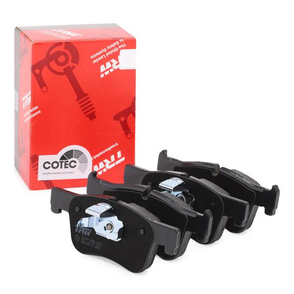 TRW Gdb1934 Brake Pad Set Cotec, Prepared For Wear Indicator