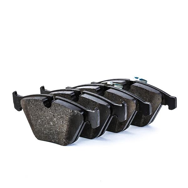 Bosch 0986494036 Brake Pad Set With Anti-Squeak Plate, With Mounting Manual, With Piston Clip