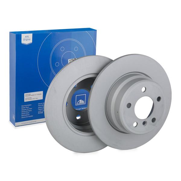 ATE 24.0112-0152.1 Brake Disc for BMW X5 (E53) Solid, Coated, High-carbon