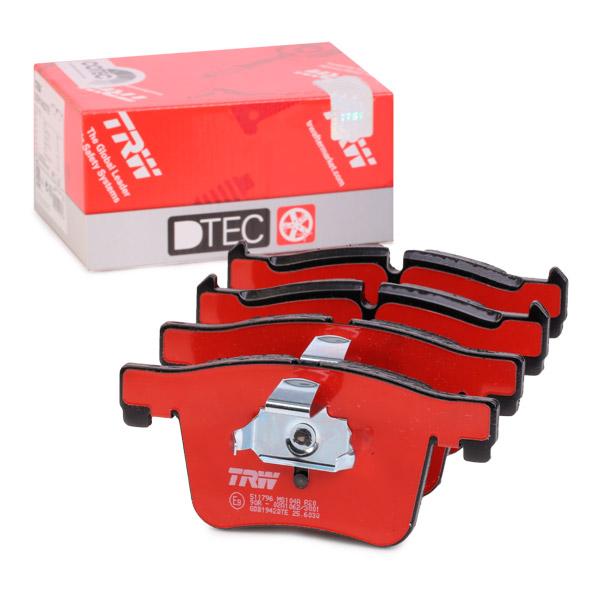TRW Dtec Cotec Gdb1942Dte Brake Pad Set Prepared For Wear Indicator