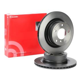 BREMBO COATED DISC LINE 09.B414.11 Brake Disc for BMW 1 Series Internally Vented, Coated, High-carbon, with bolts/screws