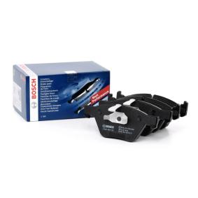 Bosch 0986494118 (0 986 494 118) Brake Pad Set for BMW 3 Series E90/E91/E92/E93, 5 Series E60/E61, X1 E84, Z4 E89 - ATE Calipers - Low-Metallic with Anti-Squeak Plates & Piston Clip