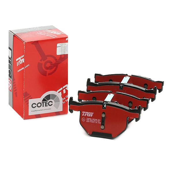 TRW DTEC COTEC GDB1730DTE Brake Pad Set for BMW X5/X6 xDrive (E70 E71 E72 F15 F16) - Prepared for Wear Indicator Sensor | OE-Quality Replacement