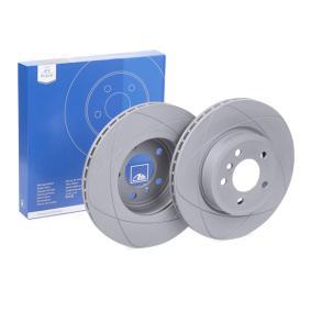 ATE PowerDisc 24.0325-0160.1 Brake Disc for BMW X3 (E83) Vented, Coated, High-carbon, with bolts/screws