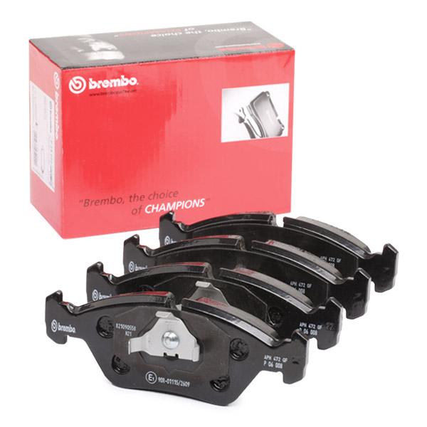 Brembo P 06 008 Brake Pad Set Prepared For Wear Indicator