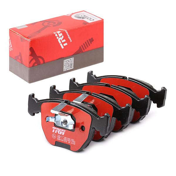 TRW Dtec Cotec Gdb1261Dte Brake Pad Set Prepared For Wear Indicator