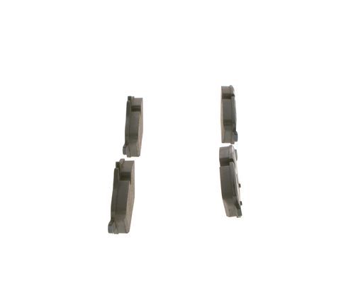Bosch 0986495251 (0 986 495 251) Brake Pad Set with Anti-Squeak Plate - BMW 1 Series E81 E82 E87 E88, 2 Series F45 - MINI R55 R56 R57 R58 R59 F54 F55 F56 F57 - Low-Metallic OE Quality BP1550