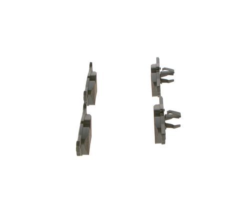 Bosch Brake Pad Set 0 986 495 289 (0986495289) BP1655 for BMW 1/2/3/4 Series F20 F21 F22 F23 F30 F31 F34 F32 F33 F36 - With Anti-Squeal Shims, Piston Clip & Mounting Manual