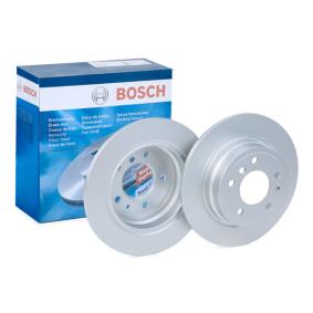 BOSCH 0 986 478 321 Brake Disc for BMW 5 Series Solid, Coated, High-carbon, with bolts/screws