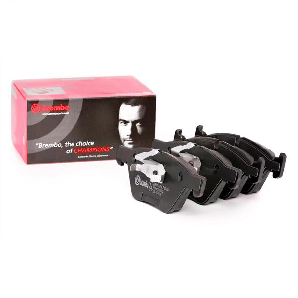 Brembo P 06 036X Brake Pad Set for BMW 3 Series E90 E91 E92 E93, X1 E84, Z4 E89 | Teves Calipers | Wear Indicator Prepared | Part No. P-06-036X / P06036X