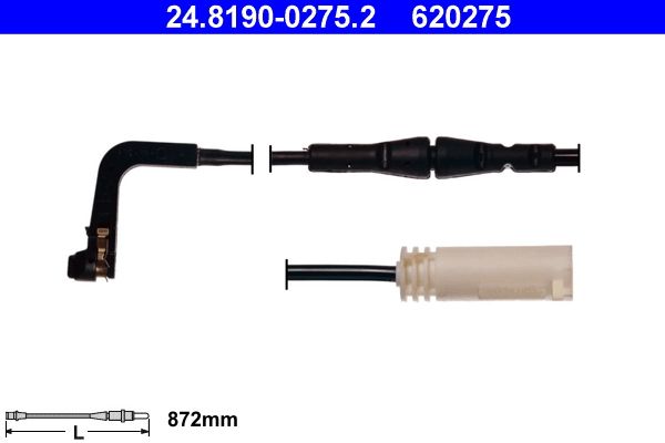 ATE 24.8190-0275.2 Brake pad wear sensor for BMW 5 Touring (E61)