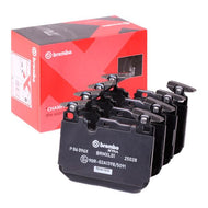 Brembo P 06 096X Brake Pad Set for BMW with Brembo Calipers – 3 & 4 Series, M2 M3 M4 (F30 F31 F34 F32 F33 F36 F80 F82 F83 F87) – Wear Sensor Ready, With Counterweights – OE-Quality – P-06-096X P06096X