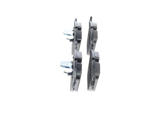 Bosch 0986494325 Brake Pad Set With Anti-Squeak Plate, With Mounting Manual