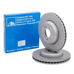 ATE 24.0130-0218.2 Brake Disc for BMW 5 Series Two-piece brake disc, Vented, Coated, High-carbon, with bolts/screws
