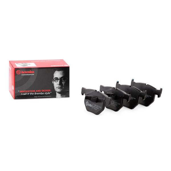 Brembo P 06 056 Brake Pad Set Prepared For Wear Indicator, With Piston Clip