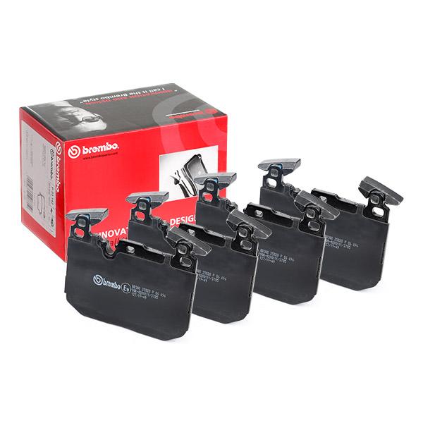 Brembo P 06 096 Brake Pad Set Prepared For Wear Indicator, With Counterweights