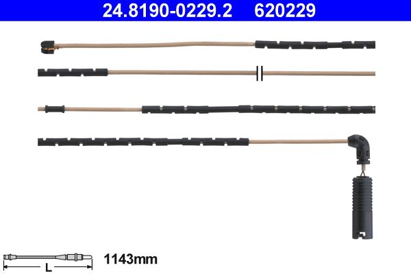 ATE 24.8190-0229.2 Brake pad wear sensor for BMW Z4